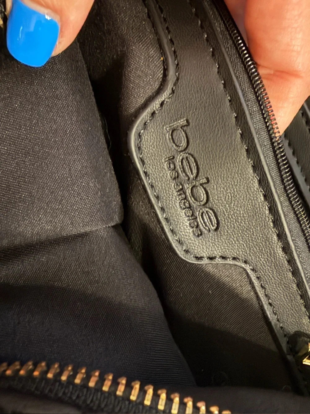 bebe stylish black